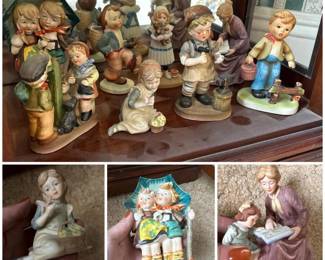 082 assortedceramicchildrenandfamilyfig