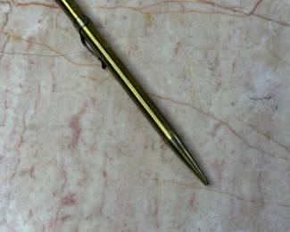 398 vintagepalbrassmechanicalpencil
