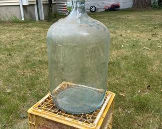307 largeclearglasscarboydemijohnbottle