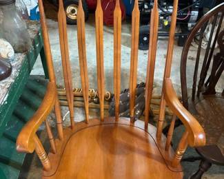 335 decorativewoodenrockingchair
