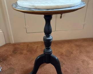 369 marbletoppedestalsidetable