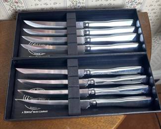 250 carvelhallsteakknivesbytowlesilver