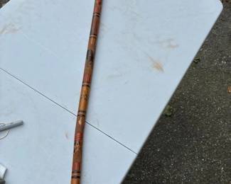 313 handcarvedwoodenwalkingcanewithmex