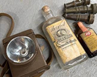 281 vintagechestliteflashlightbrasshose