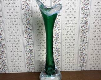017 vintagesignedflygsforscoquilleglass