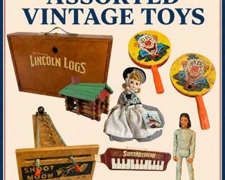 LST Assorted Vintage Toys Facebook Slide