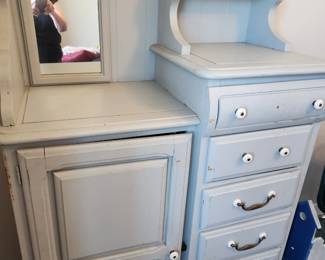Vintage Shabby Chic DresserCabinet