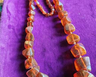 Vintage Amber Necklace