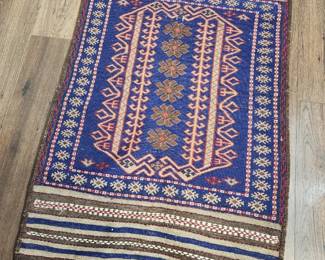 Flatweave Tribal Rug or Prayer Runner