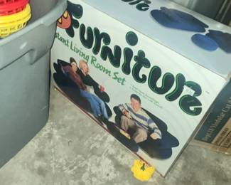 INFLATABLE FURNITURE IN BOX
