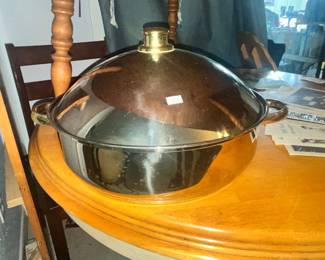 CUISINE COOKWARE STAINLESS POT & DOME LID
