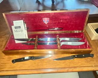 GERBER KNIVES IN CASE