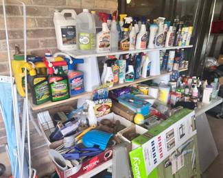 LAWN & GARDEN, CLEANING SUPPLIES