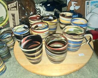 VINTAGE MID-CENTURY "DESERT SANDS" POTTERY COLLECTION
