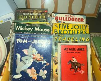 LOTS & LOTS OF VINTAGE CHILDREN'S BOOKS!