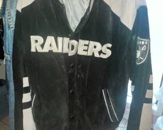 OFFICIAL NFL RAIDERS JACKET!