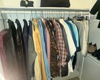 MEN'S CLOTHING, TOO!