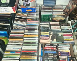 CD'S & CASSETTES