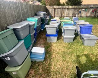 A SEA OF STORAGE CONTAINERS