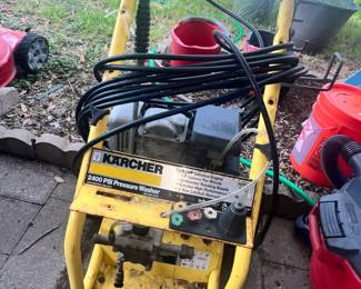 BACK PORCH - KARCHER PRESSURE WASHER