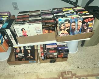 VHS TAPES, TOO!