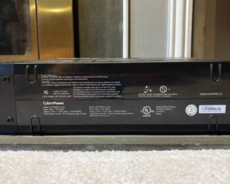 T77 - $75. CyberPower 1500VA Battery Backup System.