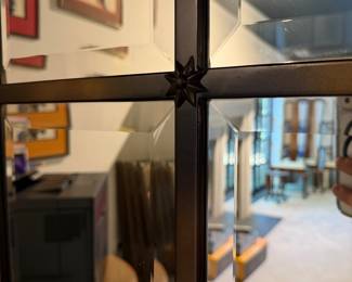T4 - $250. PAIR of Pottery Barn Eagen Wall Mirrors. Can hang either direction. Measures 19” x 44.5” tall. Both are in excellent condition.
