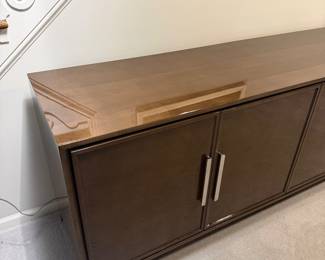 T12 - $1,600. Restoration Hardware Benoit 4-Door Sideboard. Weighs 287 lbs - PLEASE have appropriate help to move! Measures 80"W x 20"D x 32"H.
