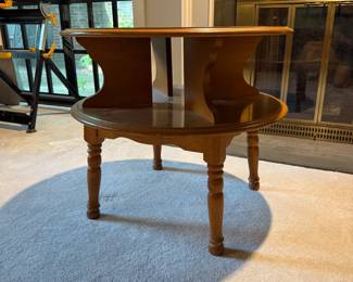 T36 - $40. Round 2 Tier Table. Measures 28" x 24" tall.