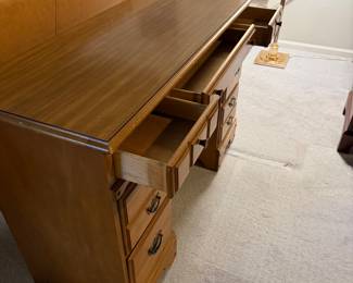 T10 - $40. Desk. Measures 44" x 17" x 30" tall.