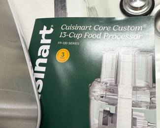 T28 - $125. Cuisinart FP-130. Like New!