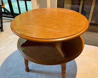 T36 - $40. Round 2 Tier Table. Measures 28" x 24" tall.