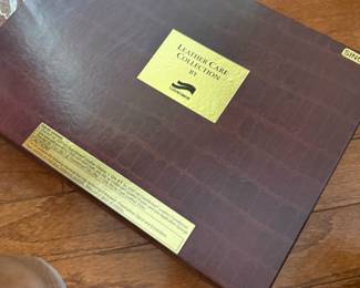 Guardsman leather care collection cleaning kit in box