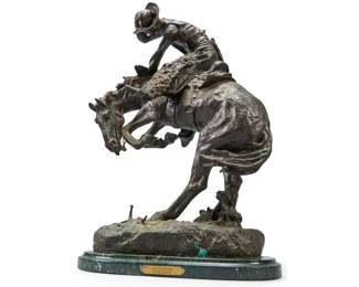 After Frederic Remington, The Rattlesnake