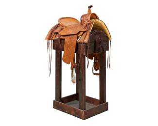 Fully Tooled Western Saddle