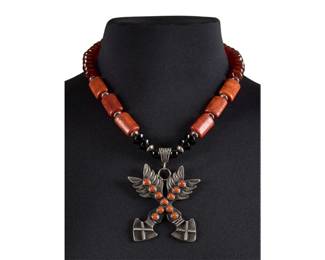 Sterling MultiStone Beaded Necklace