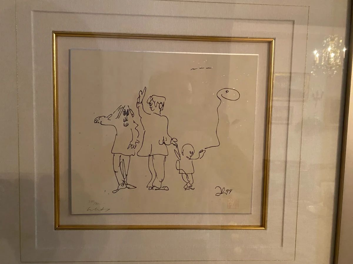 01 Signed John Lennon Print