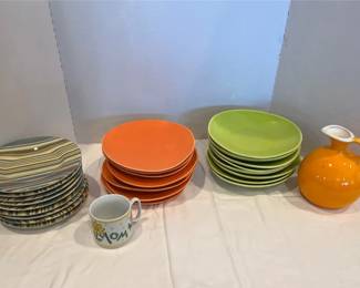 Colorful Dish Crockery And More.