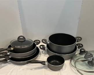 Set Of Bialetti Made In Italy Cookware.