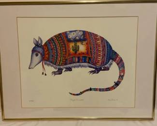 Signed Royal Armadillo.