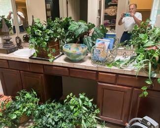 Decor Super Lot Featuring Faux Plants And More