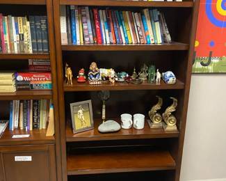 Solid Cherry Wood Bookcase.