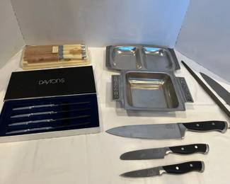 Knives Out Chicago Cutlery, Carvel Hall, and Daytons.