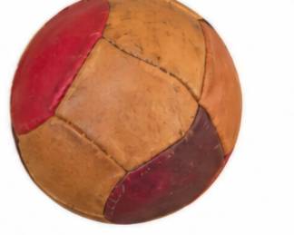 Vintage leather ball
