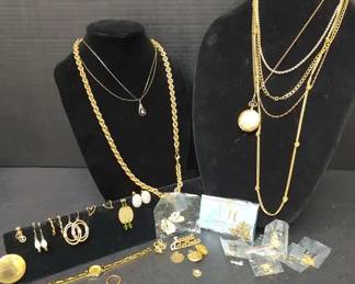 Gold Toned Costume Jewelry