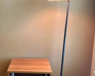 Side Table And Floor Lamp