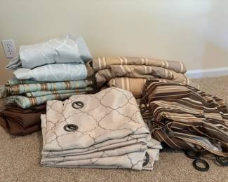 Mystery Lot of Curtains