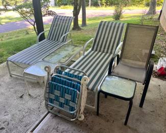 Patio Chairs Side Tables
