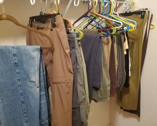 Closet of Womens Pants 8 To 12 Bundle