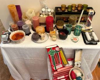 Candle Mystery Lot